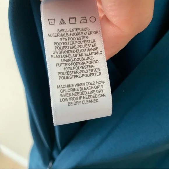 Dress The Population Lyla Dress in Peacock Blue Size XS. - Picture 9 of 15